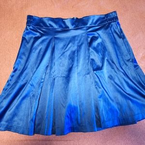 Blue circle skirt